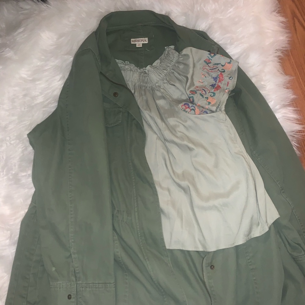 2 for the price of 1 jacket & cute summer crop
